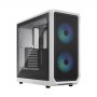 Fractal Design | Focus 2 | Side window | RGB White TG Clear Tint | Midi Tower | Power supply included No | ATX - 2